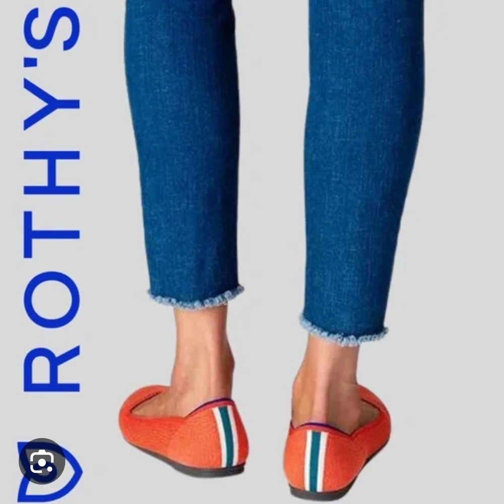 Rothy's Persimmon flats size 10.5